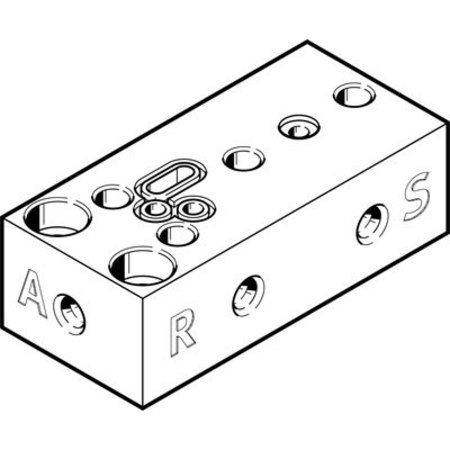 FESTO Sub-Base VABS-P12-S-M5-P3 VABS-P12-S-M5-P3